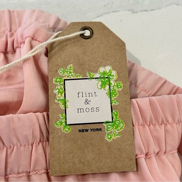 NWT Flint  Moss  Pink Chiffon Flowy Full Skirt - Picture 8 of 10